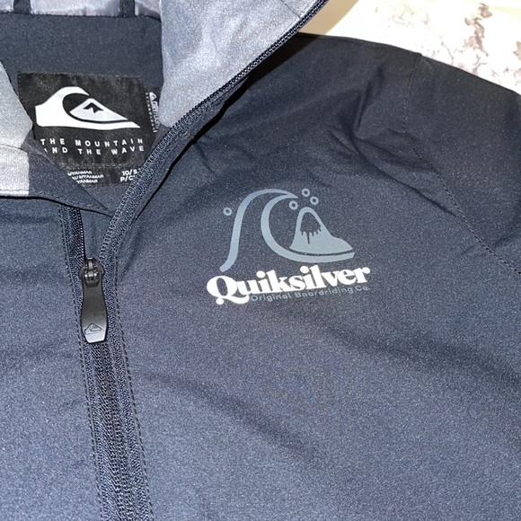 🔥QUIKSILVER Boy's In The Hood Snow Jacket NWT - Picture 13 of 16